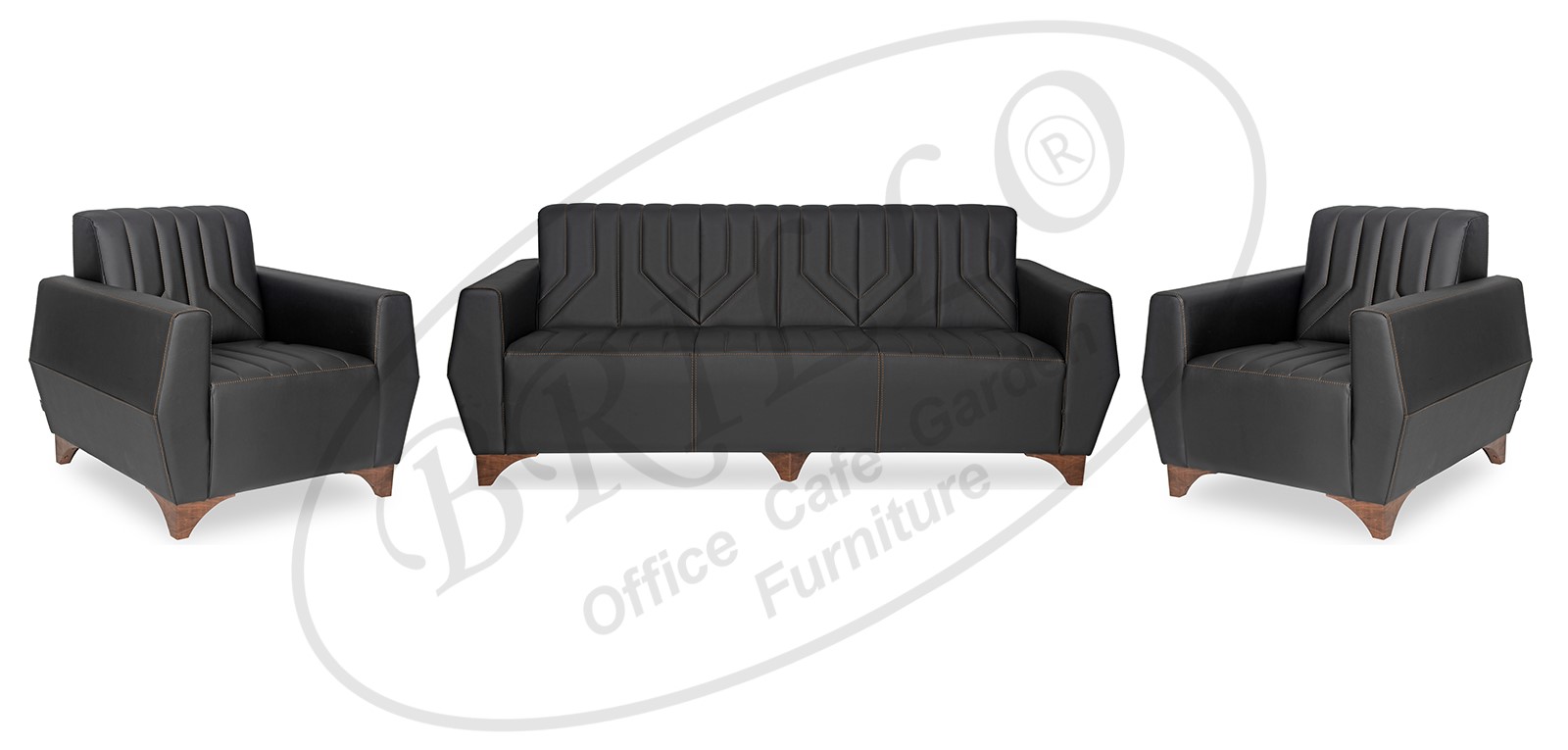 Ventes Üçlü Oturma Grubu - Ofis mobilyası - Ofis mobilyaları